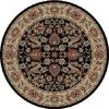 Concord Global Trading Concord Global 62034 3 ft. 11 in. x 5 ft. 5 in. Ankara Sultanabad - Black