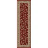 Concord Global Trading Concord Global 62206 6 ft. 7 in. x 9 ft. 6 in. Ankara Floral Garden - Red -Rugs&Mats Official Shop Unbeatablesale20Inc CNC1680xx650xxafafd7