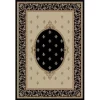 Concord Global Trading Concord Global 63136 6 ft. 7 in. x 9 ft. 3 in. Jewel F. Lys Medallion - Black -Rugs&Mats Official Shop Unbeatablesale20Inc CNC1804xx650xx52c04f