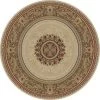 Concord Global Trading Concord Global 65229 7 ft. 10 in. Ankara Chateau - Round; Ivory -Rugs&Mats Official Shop Unbeatablesale20Inc CNC1860xx650xx527eca