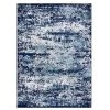Concard Global Trading 69556 7 x 9 ft. Abstract Area Rug; Navy -Rugs&Mats Official Shop Unbeatablesale20Inc CNC2293xx650xx5bf7a5