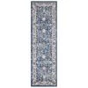Concord Global Trading 72342 2 x 7 ft. Vintage Istanbul Border Runner Rug; Navy -Rugs&Mats Official Shop Unbeatablesale20Inc CNC2344xx650xx63f2a1