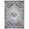 Concard Global Trading 72867 8 x 11 ft. Elegance Medallion Area Rug; Blue -Rugs&Mats Official Shop Unbeatablesale20Inc CNC2396xx650xxd024cf