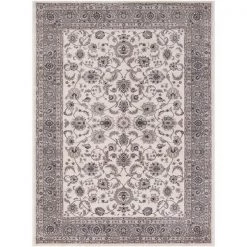 Concord Global Trading Concord Global 28215 5 ft. 3 in. x 7 ft. 3 in. Kashan Mahal - Beige