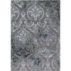 Concord Global Trading Concord Global 29664 3 ft. 3 in. x 4 ft. 7 in. Thema Large Damask - Teal; Gray