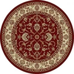 Concord Global Trading Concord Global 97509 7 ft. 10 in. Chester Sultan - Round; Red