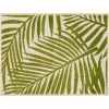 Central Oriental 2341NL23EC.084 2 ft. 3 in. x 3 ft. Tecopa Palm Leaf Indoor & Outdoor Woven Area Rug; Green & White -Rugs&Mats Official Shop Unbeatablesale20Inc CNOR12539xx1200xx5b330b