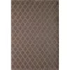 Central Oriental 1701PU70.106P 6 ft. 7 in. x 9 ft. 6 in. Cocoa Bay Diamond Rug; Brown -Rugs&Mats Official Shop Unbeatablesale20Inc CNOR4871xx650xxaa0da5