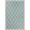 Couristan 78811034039055T 3 ft. 9 in. x 5 ft. 5 in. Monaco Ocean Port Rug; Turquoise & Sand -Rugs&Mats Official Shop Unbeatablesale20Inc CRS2833xx650xx7918db