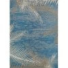Couristan 24293108053076T 5 ft. 3 in. x 7 ft. 6 in. Monaco Tropical Palms Rug; Ocean -Rugs&Mats Official Shop Unbeatablesale20Inc CRS3758xx650xx7e7a2f