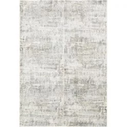 Dynamic Rugs CC7103555190 6 ft. 7 in. x 9 ft. 6 in. Castilla 3555 Area Rug; 190 Ivory & Grey