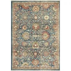 Dynamic Rugs JN466883505 3 ft. 11 in. x 5 ft. 7 in. Juno 6883 Rectangle Transitional Area Rug - 505 Navy