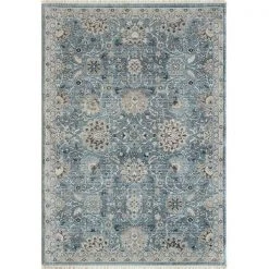 Dynamic Rugs JN246883500 2 ft. x 3 ft. 11 in. Juno 6883 Rectangle Transitional Area Rug - 500 Light Blue