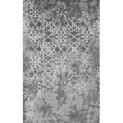Dalyn Rug AN6GR8X11 7 ft. 10 in. x 10 ft. 7 in. AN6 Antigua Rectangle Area Rug; Grey
