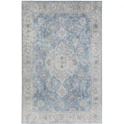 Dalyn Rug RO4CB5X8 5 x 7 ft. 6 in. RO4 Rou Rectangle Area Rug - Cameo Blue