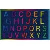 Flagship Carpets CE488-28W 5 x 8 Cheery Alphabet Rug - Rectangle