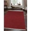 Glitzy Rugs UBSD00111H0046A4 4 x 6 ft. Hand Woven Flat Weave Kilim Wool Solid Rectangle Area Rug; Burgundy -Rugs&Mats Official Shop Unbeatablesale20Inc GTMY10057xx650xxd6eeff