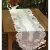 Heritage Lace VT-1462E 14 x 62 in. Vintage Rose Runner; Ecru -Rugs&Mats Official Shop Unbeatablesale20Inc HERL1595xx650xxaca1fa