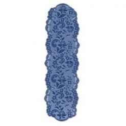 Heritage Lace EL-1448IN Elizabeth 14 x 48 in. Runner - Indigo
