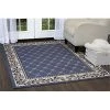 Home Dynamix 769924504246 9 ft. 2 in. x 12 ft. 5 in. Premium Aydin Area Border Rug - Country Blue -Rugs&Mats Official Shop Unbeatablesale20Inc HMDY449xx650xxd0bbd1