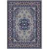 Home Dynamix 769924039960 7 ft. 8 in. x 10 ft. 7 in. Premium Sakarya Area Border Rug - Silver