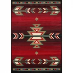 Home Dynamix 769924039984 5 ft. 2 in. x 7 ft. 4 in. Premium Sagrada Area Geometric Rug - Black