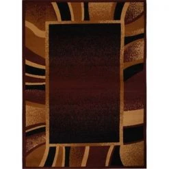 Home Dynamix 769924159590 5 ft. 2 in. x 7 ft. 4 in. Premium Rizzy Area Rug - Brown