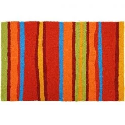 Jellybean JB-LW037 20 x 30 in. Fiesta Stripes Rug