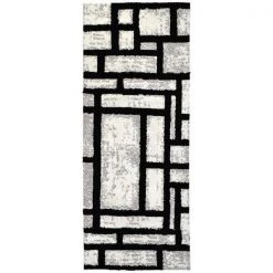 Jellybean SS-MHY001J 21 x 54 in. Labyrinth Runner Runner Indoor Area Rug