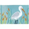 Jellybean JB-LCW012 20 x 30 in. Egret & Cattails Rug -Rugs&Mats Official Shop Unbeatablesale20Inc HMFR2683xx650xx78d1fd