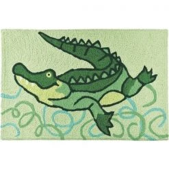 Jellybean JB-RAW011 20 x 30 in. Gator Rug