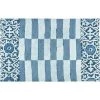 Jellybean SS-JB005B 21 x 33 in. Subway Tile With Medallion Accent Rug -Rugs&Mats Official Shop Unbeatablesale20Inc HMFR2771xx650xxbc192e