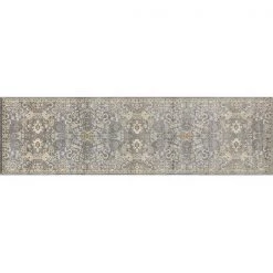 Art Carpet 21247 2 x 8 ft. Arbor Collection Bouquet Woven Area Rug Runner; Gray