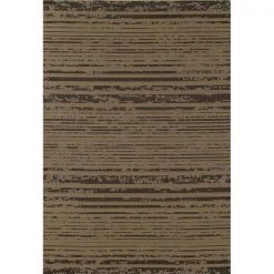 Art Carpet 30768 4 x 6 ft. Plymouth Collection Complete Flat Woven Indoor & Outdoor Area Rug; Beige