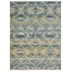 Jaipur Living RUG146001 2 ft. 6 in. x 8 ft. Nikki Chu Jive Indoor & Outdoor Trellis Blue & Green Runner Rug -Rugs&Mats Official Shop Unbeatablesale20Inc JP14043xx650xx30ed2e