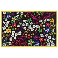Dwellingdesigns 39 x 58 in. Fun Time Floral Childrens Area Rug