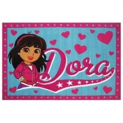 Fun Rug DO-23 3958 39 x 58 in. Nickelodeon Dora Kids Rugs
