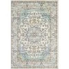 Lbaiet MT102B57 5 x 7 ft. Matira Collection Power Loom Machine Made Blair Blue Oriental Rectangle Rug -Rugs&Mats Official Shop Unbeatablesale20Inc LBET023xx650xx6707d1