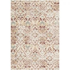 Lbaiet RS564R57 5 x 7 ft. Roswell Lyla Boho Rug; Red