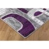 L Baiet SL425Z57 Emberly Geometric Rug; Purple - 5 x 7 ft. -Rugs&Mats Official Shop Unbeatablesale20Inc LBET103xx650xx673004