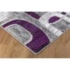 L Baiet SL425Z81 Emberly Geometric Rug; Purple - 8 x 10 ft. -Rugs&Mats Official Shop Unbeatablesale20Inc LBET104xx650xx665720