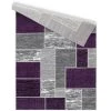 L Baiet SL973Z26 Verena Geometric Rug; Purple - 2 x 6 ft. -Rugs&Mats Official Shop Unbeatablesale20Inc LBET121xx650xx6a382f