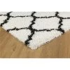 L Baiet BW689W81 Ensley Shag Rug; White - 8 x 10 ft. -Rugs&Mats Official Shop Unbeatablesale20Inc LBET159xx650xx71ec32
