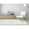 L Baiet LP106W23 Hannah Boho Rug; White - 2 x 3 ft.