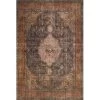 Loloi Rugs LORELQ-02PLML2339 2 ft. 3 in. x 3 ft. 9 in. Loren Hand Knotted Rug; Plum & Multi -Rugs&Mats Official Shop Unbeatablesale20Inc LLRG11310xx650xx03cd77