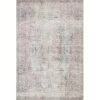 Loloi Rugs LORELQ-04SISL2676 2 ft. 6 in. x 7 ft. 6 in. Loren Hand Knotted Rug; Silver & Slate -Rugs&Mats Official Shop Unbeatablesale20Inc LLRG11317xx650xx969823
