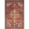 Loloi Rugs LORELQ-07RENV2676 2 ft. 6 in. x 7 ft. 6 in. Loren Hand Knotted Rug; Red & Navy -Rugs&Mats Official Shop Unbeatablesale20Inc LLRG11325xx650xx508c28