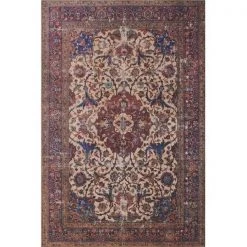 Loloi Rugs LORELQ-11SAML2676 2 ft. 6 in. x 7 ft. 6 in. Loren Hand Knotted Rug; Sand & Multi