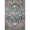 Loloi Rugs SKYESKY-08DEBK5076 5 ft. x 7 ft. 6 in. Skye Area Rug - Denim & Brick -Rugs&Mats Official Shop Unbeatablesale20Inc LLRG15970xx650xxf80ed7