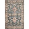 Loloi Rugs SKYESKY-10SURU3656 3 ft. 6 in. x 5 ft. 6 in. Skye Area Rug - Sea & Rust -Rugs&Mats Official Shop Unbeatablesale20Inc LLRG15983xx650xxbf46c8